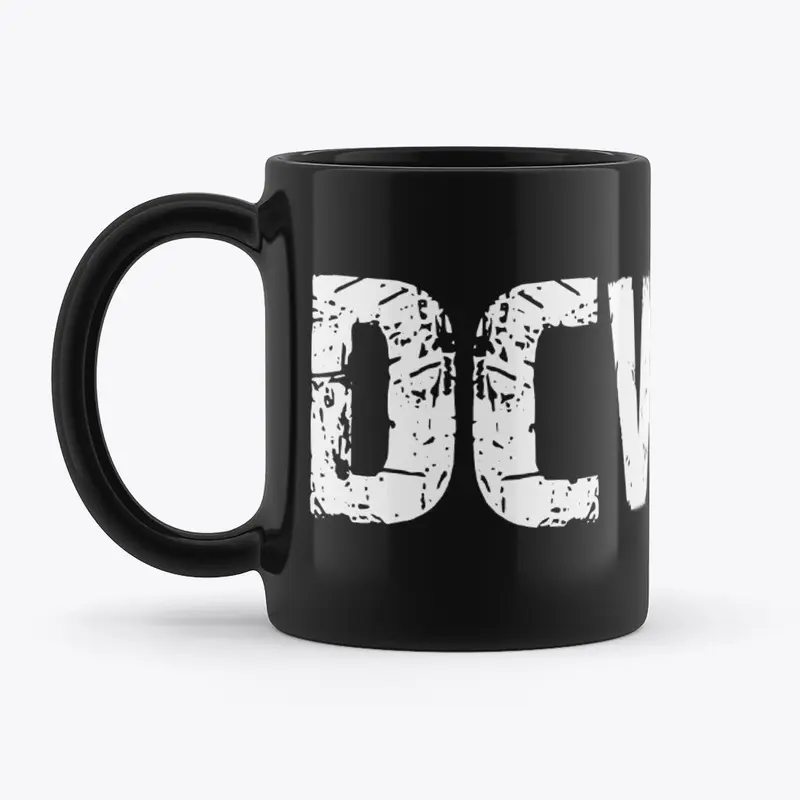 DCW Black Mug